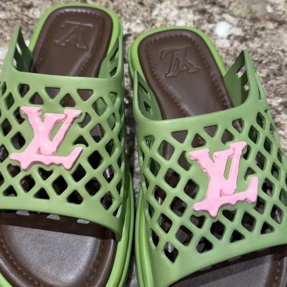 LV x Tyler The Creator Mule Slide Sandal NEW - Picture 2 of 6